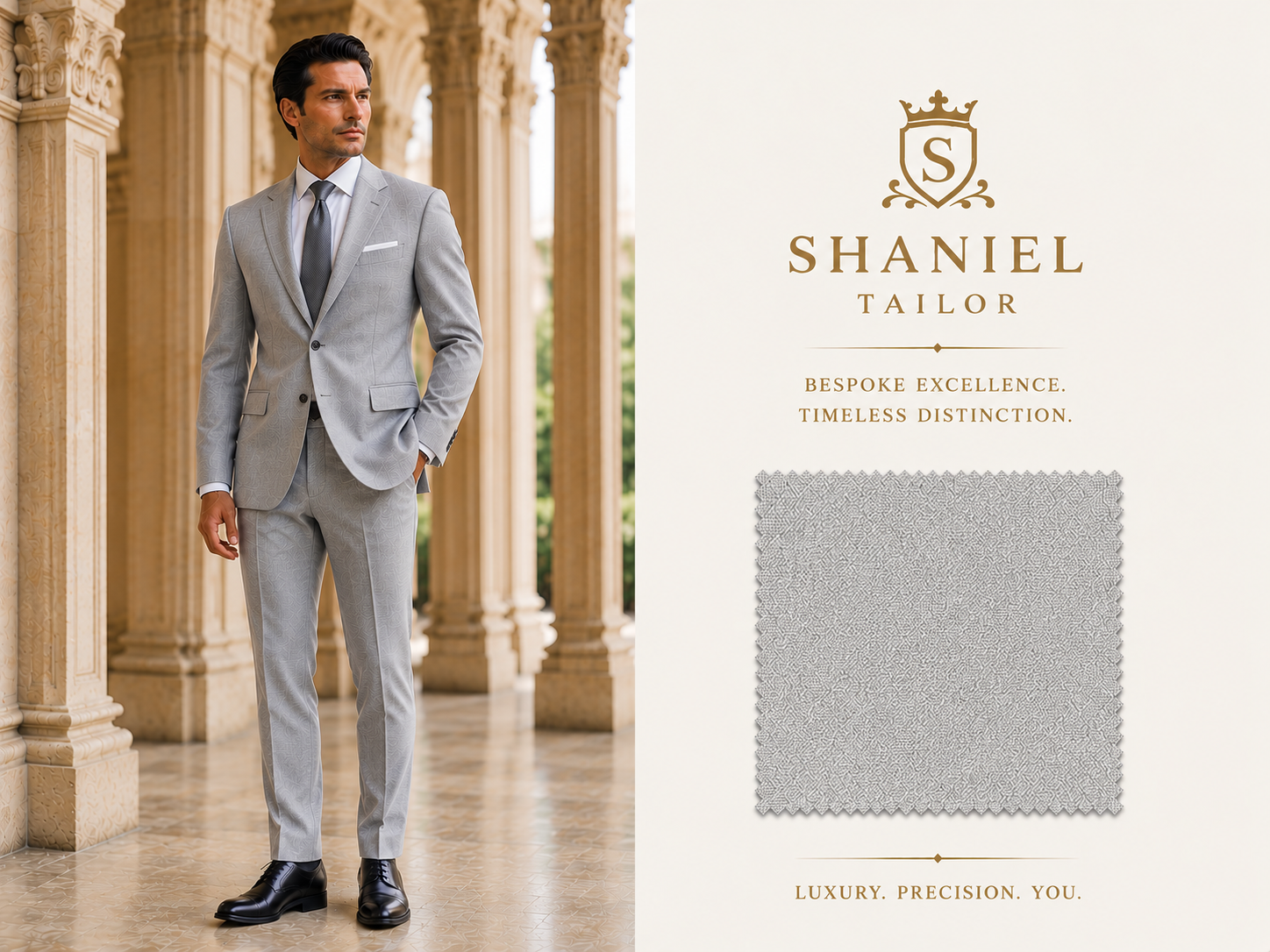 Modern Grey Suit